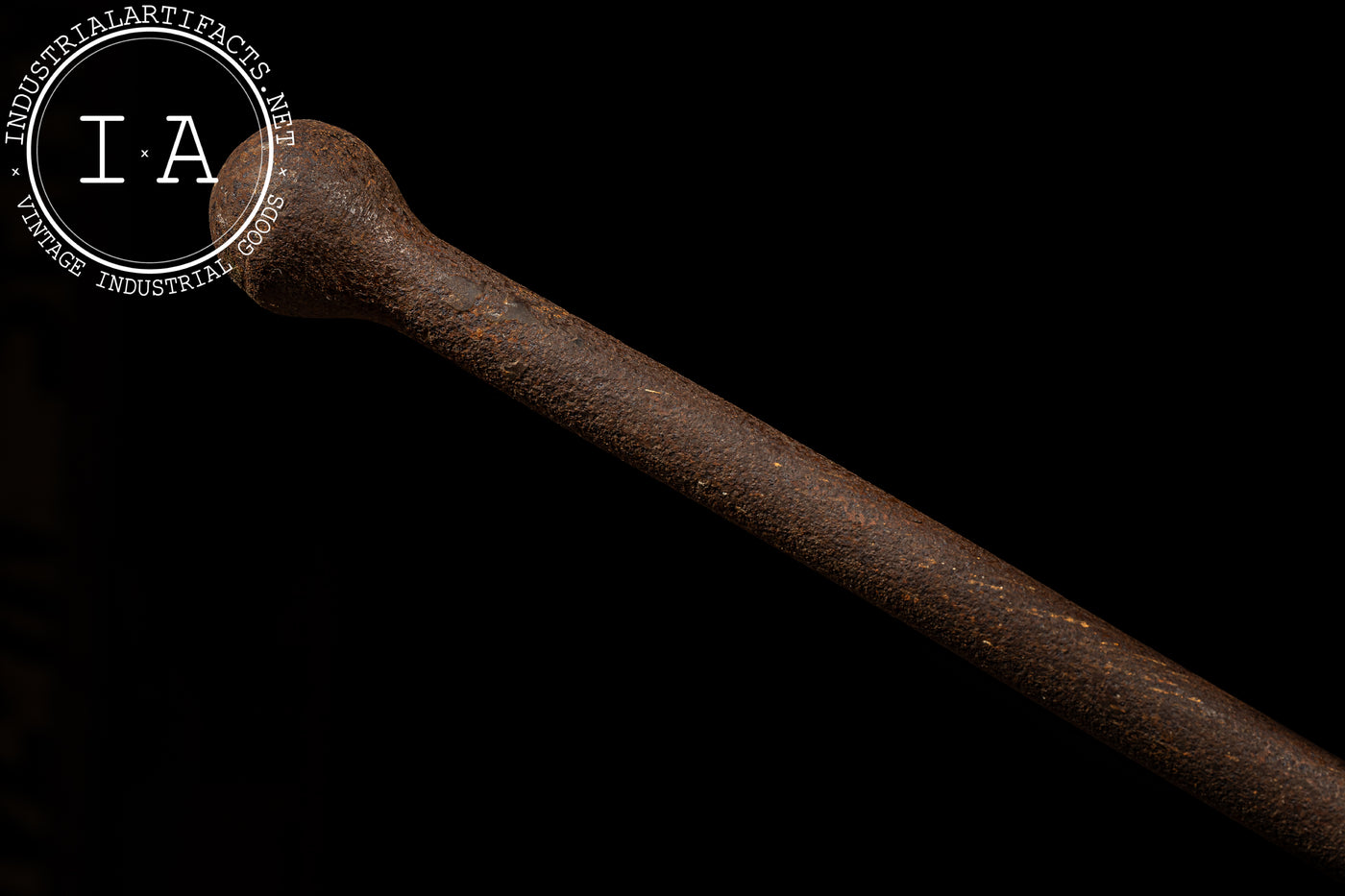 Forged Iron Two‑Tine Furnace Clinker Fork