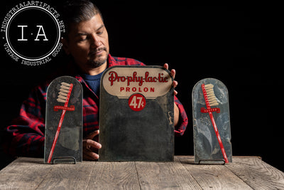 Vintage Pro-Phy-Lac-Tic Sign Set
