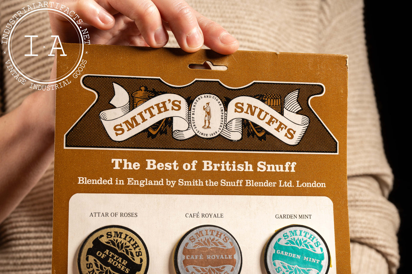 Smith's Snuffs Point of Sale Display