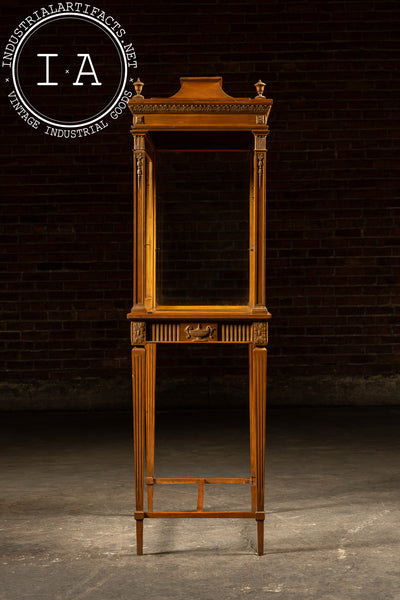Louis XIV Style Glass Display Case