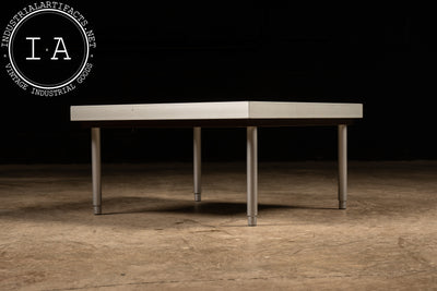 Modernist Aluminum Coffee Table