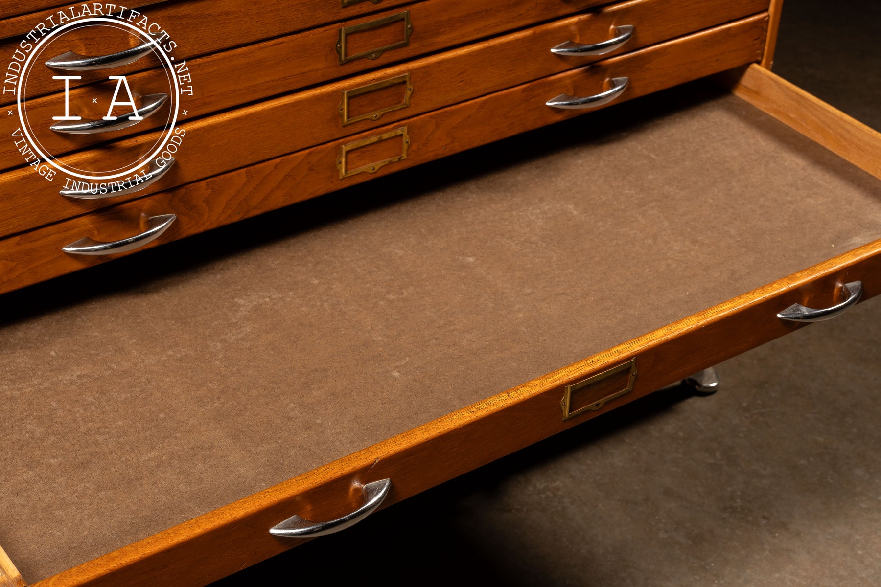Vintage Four Stack Flat File – Industrial Artifacts