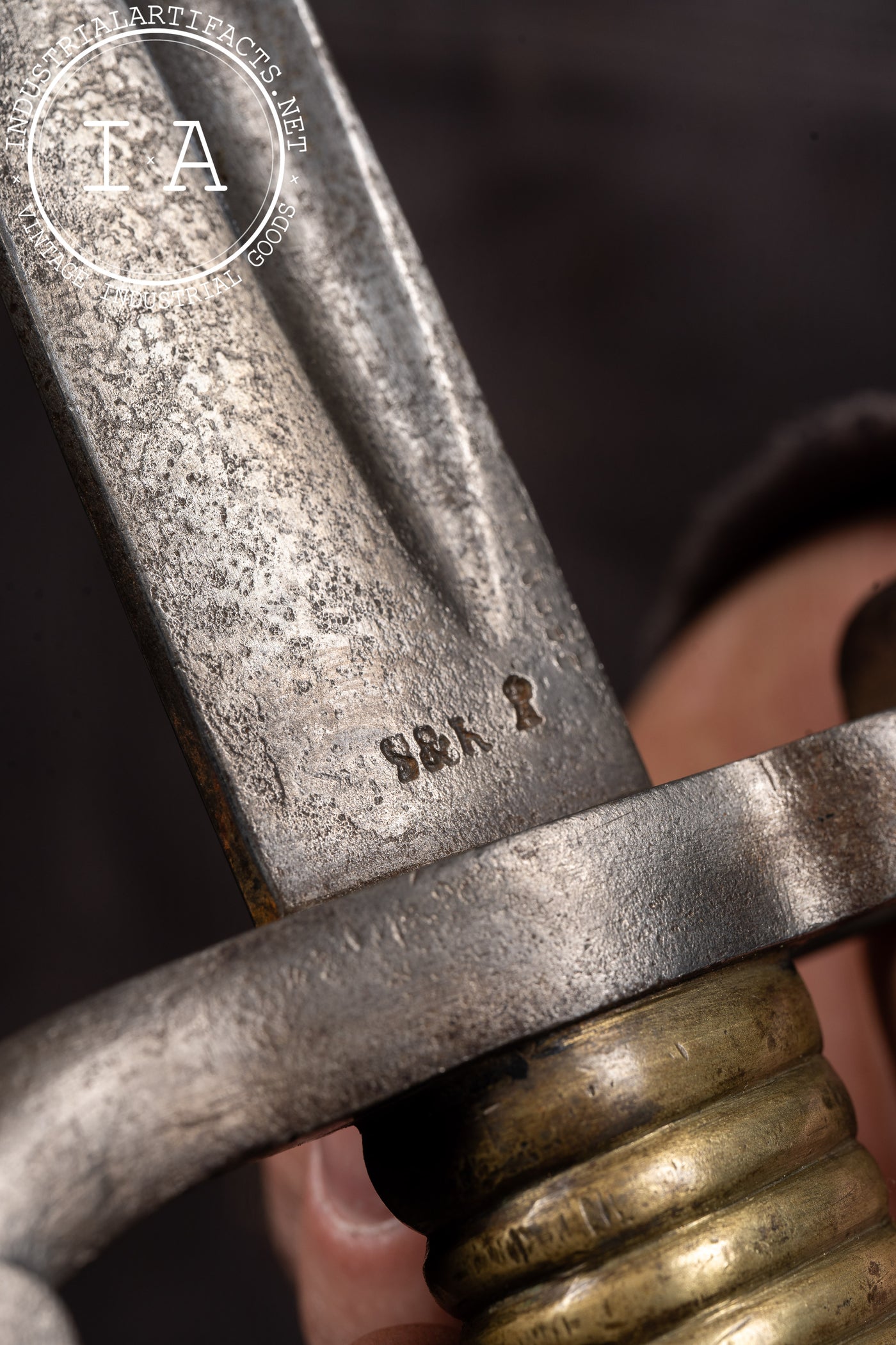 French Model 1842 Yataghan Saber Bayonet by Châtellerault