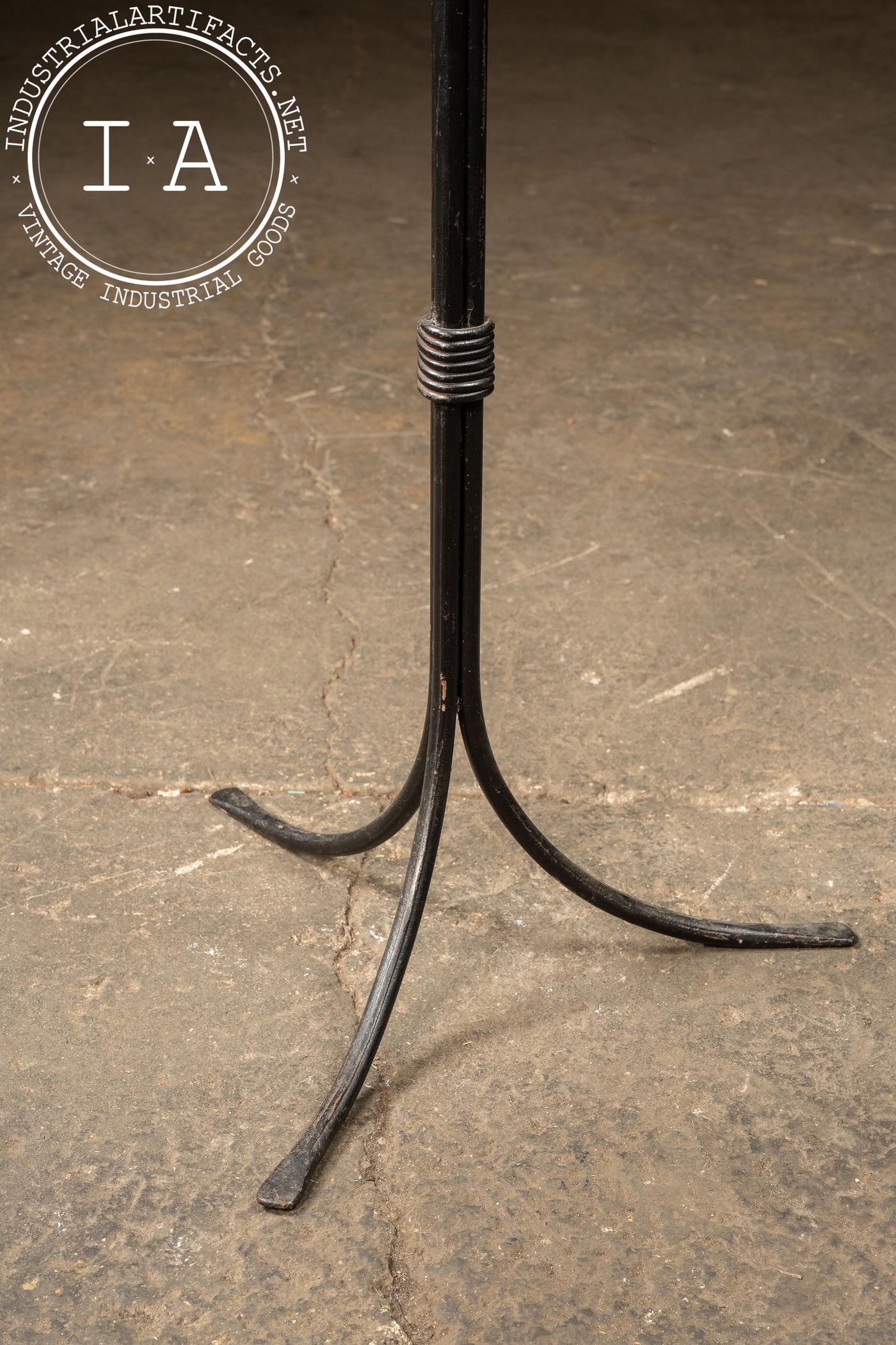 Vintage Handmade Wrought Iron Plant Stand