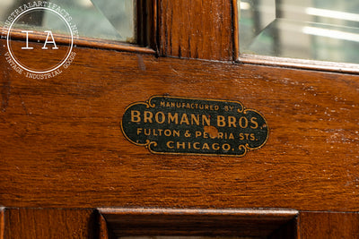 Antique Bromann Brothers Mercantile Display