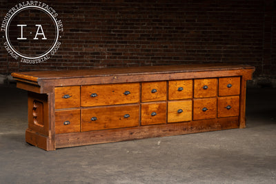 Late 19th Century Large General Store Counter
