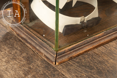 Early 20th Cent. Philadelphia Haberdashery Collar Display Case