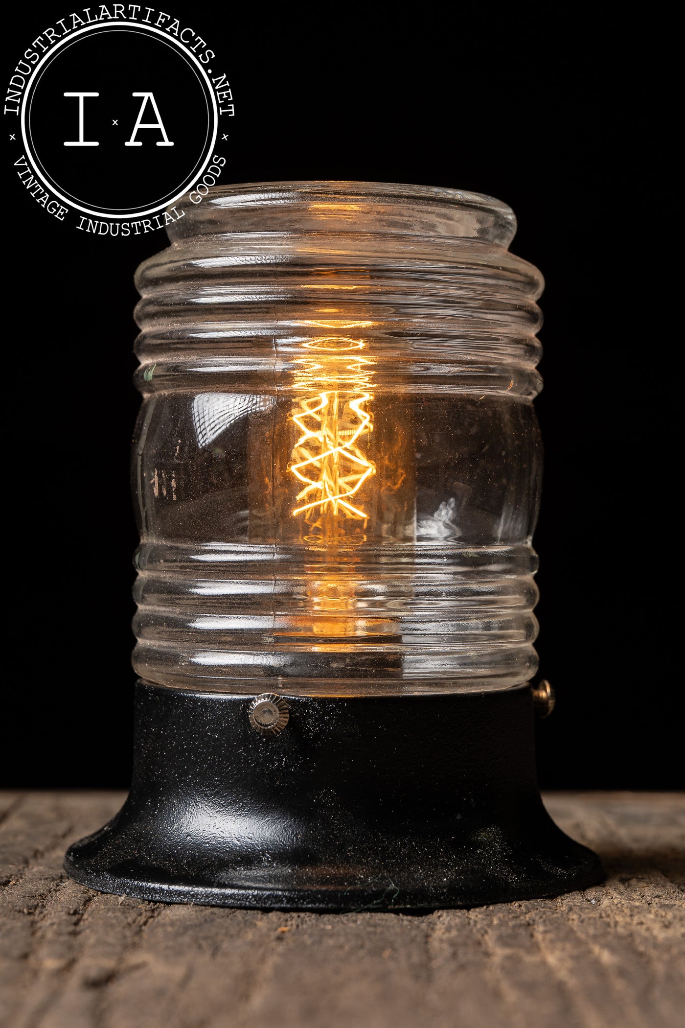 Vintage Industrial Marine Bulkhead Light Fixture