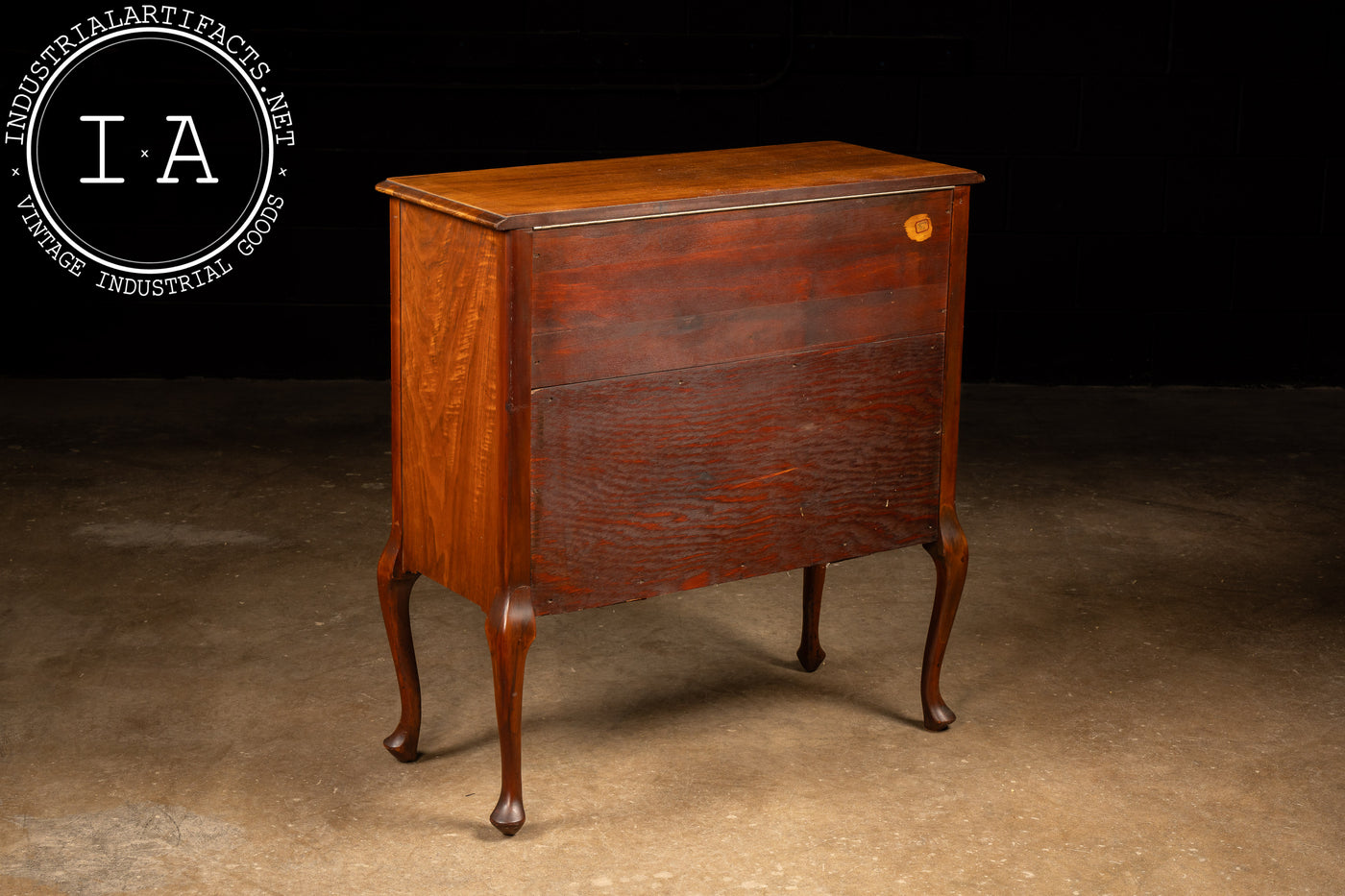 Antique Walnut Sideboard on Cabriole Legs