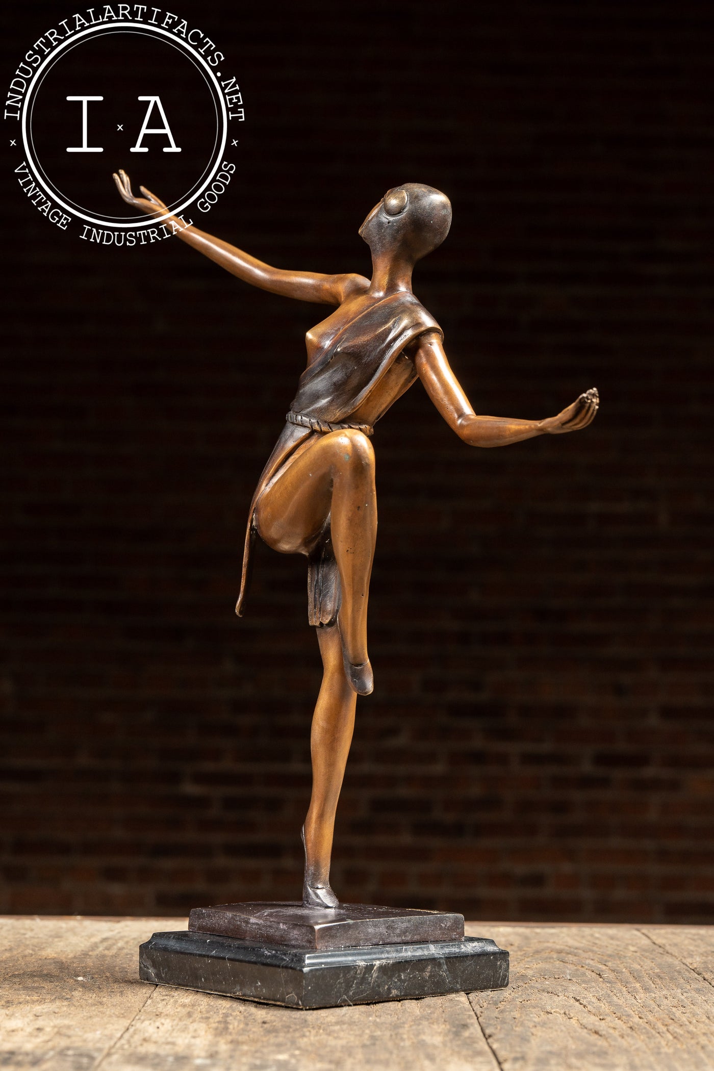 The Dancer | Chiparus Art Deco Sculpture, Signed
