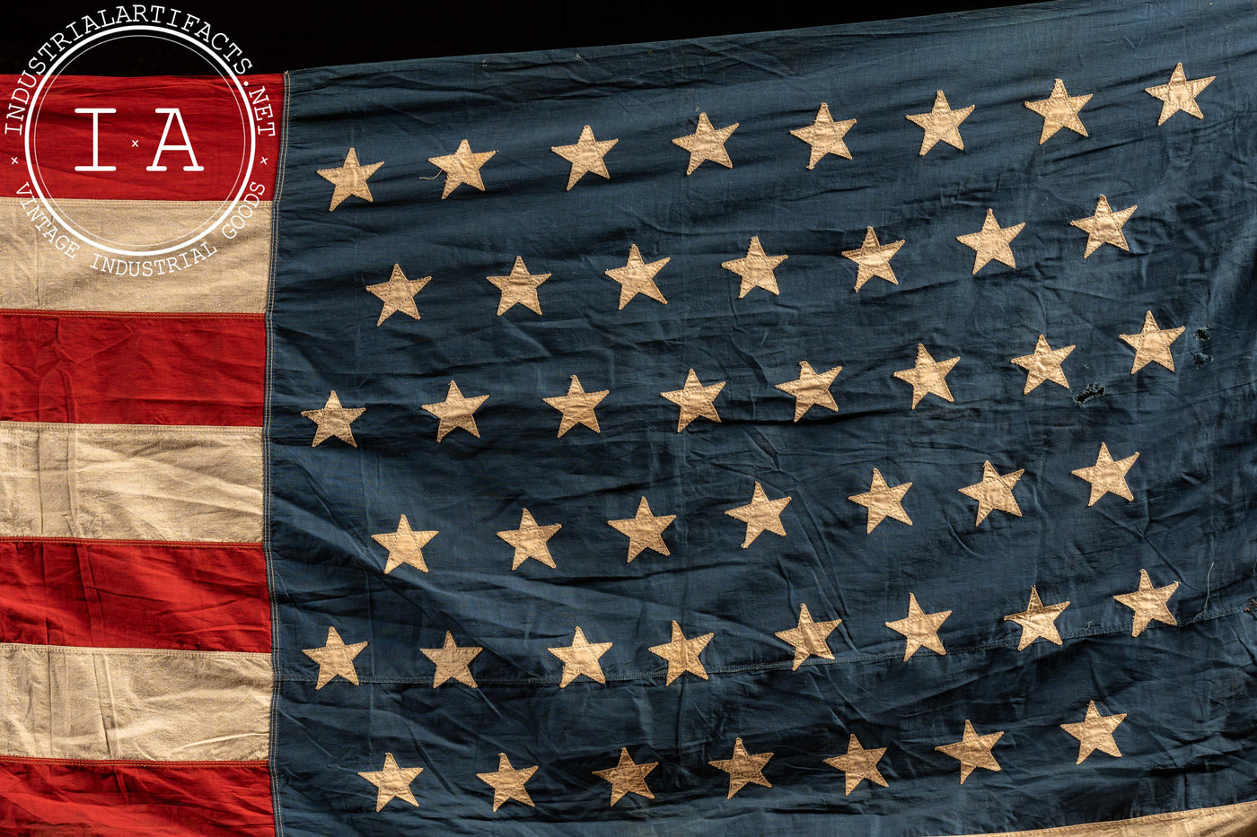 Late 19th Century 45-Star American Flag