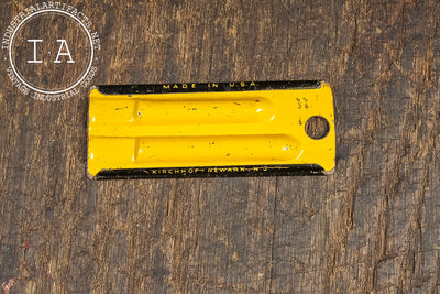 1930s Yellow Cab Advertising Whistle Tag