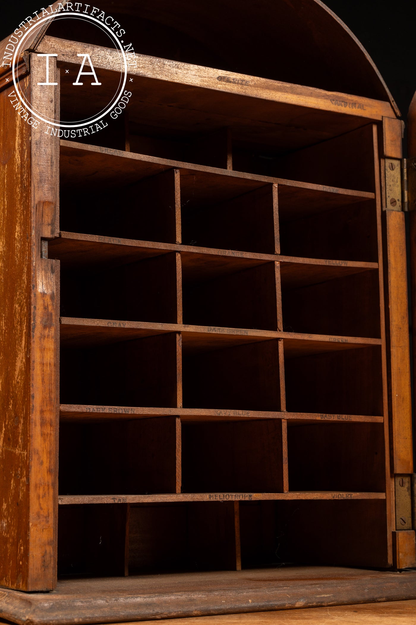 Early 20th Century Dye Mercantile Cabinet