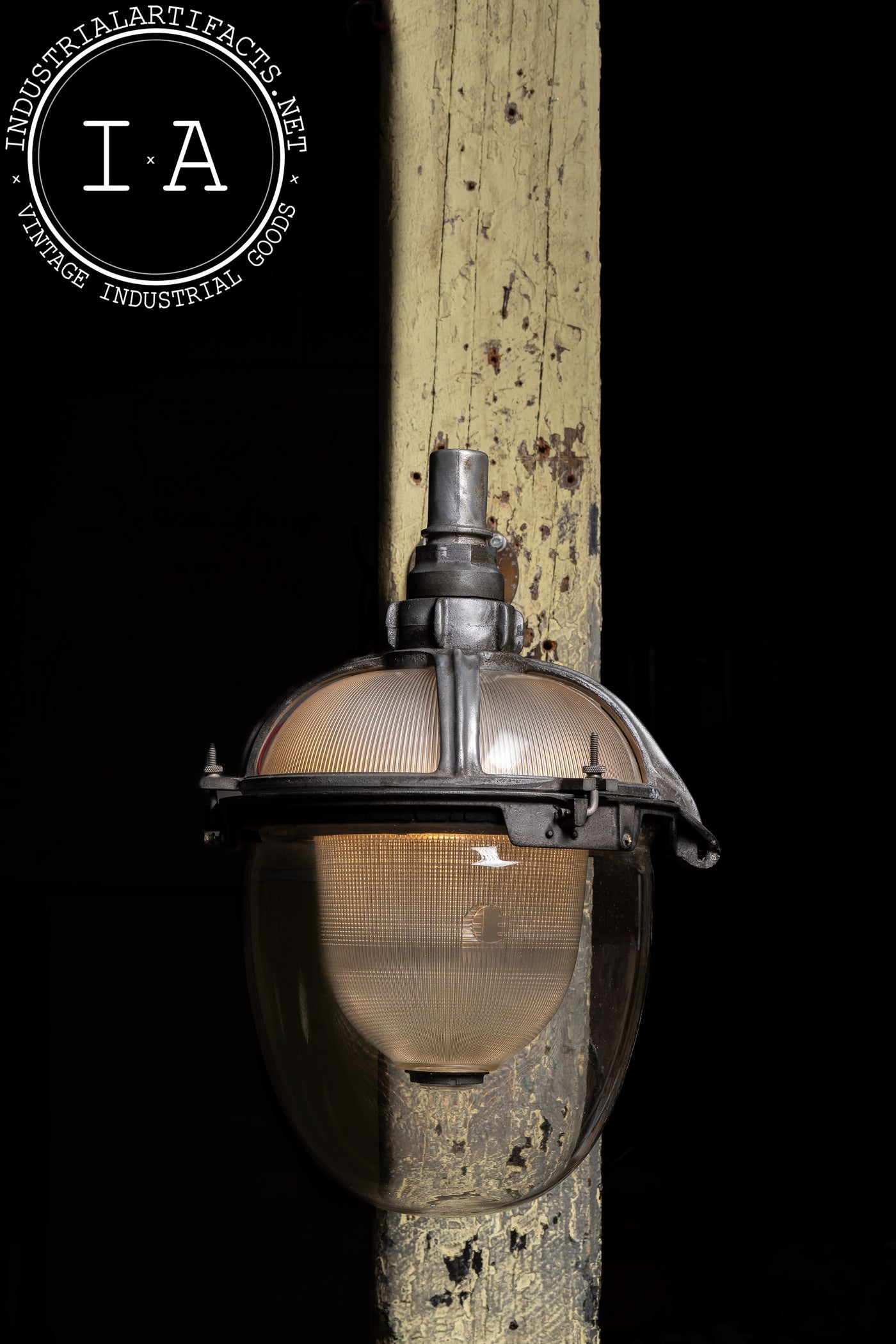 Vintage Holophane Industrial Exterior Light