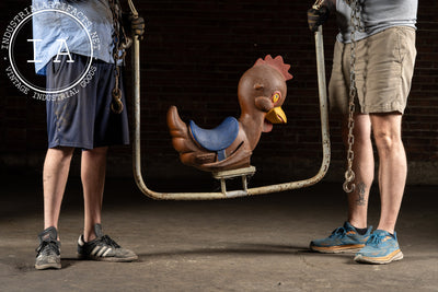 Vintage Chicken "Saddle Mates" Swing by GameTime Inc.
