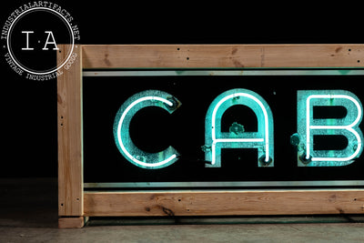 Vintage "Cabins" SSP Neon Sign