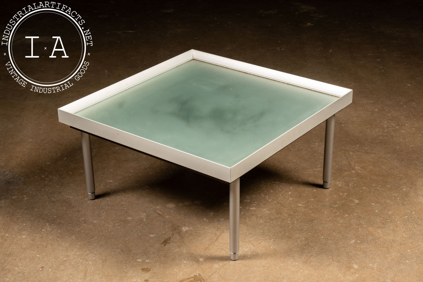 Modernist Aluminum Coffee Table