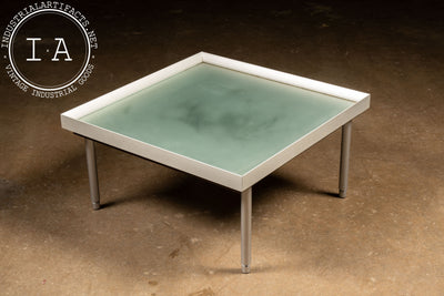 Modernist Aluminum Coffee Table