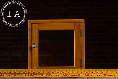 Mid-Century Wall-Mount Medicine Cabinet