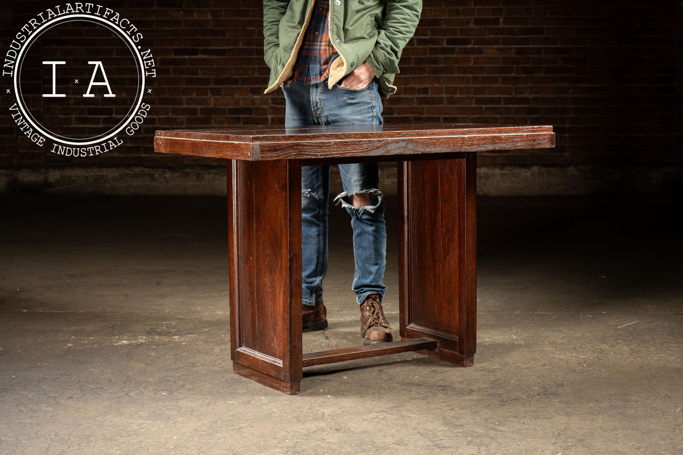 Late 19th Century British Colonial Teak Desk