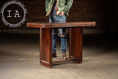 Late 19th Century British Colonial Teak Desk