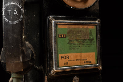 c. 1950s Automatic Electric Three-Slot Payphone