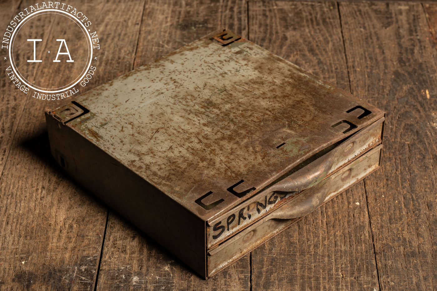 Vintage Industrial Benchtop Parts Drawer by Equipto