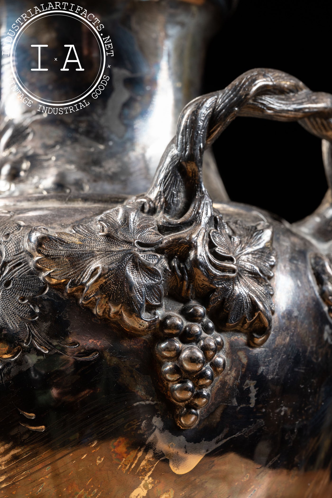 1850s English Silverplate Hot Water Pot