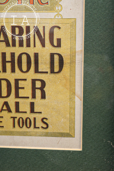 Framed Fry’s Domestic Household Grinder Advertising Print
