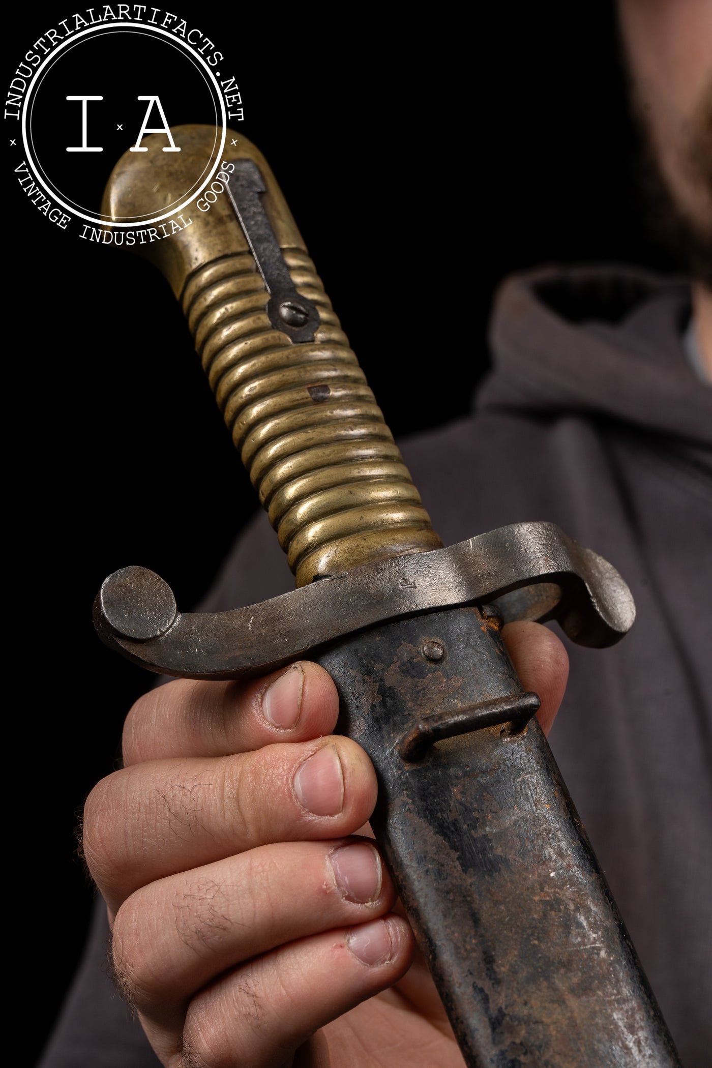 French Model 1842 Yataghan Saber Bayonet by Châtellerault