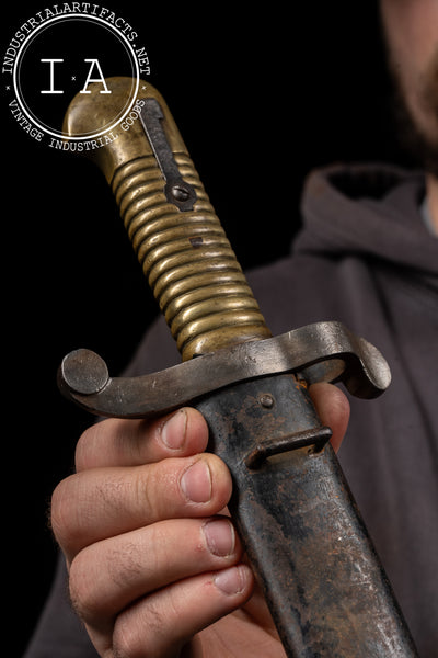 French Model 1842 Yataghan Saber Bayonet by Châtellerault