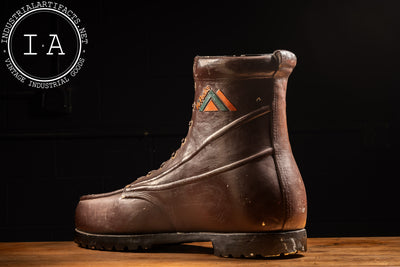 Oversized Chalkware Boot Trade Display for Red Wings "Hi-Peaks"