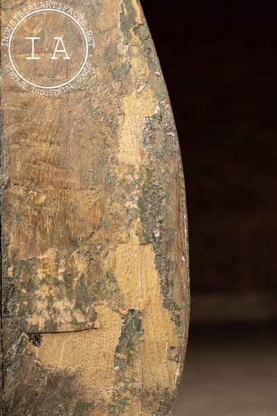 Early Rustic Wooden Sculptural Plant Stand