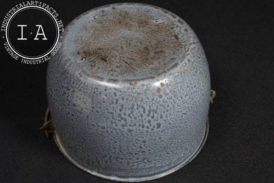 Antique 4-Piece Set of Graniteware Dishes