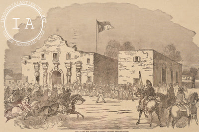 The Alamo - General Twiggs’ Headquarters | Framed Homer Etching