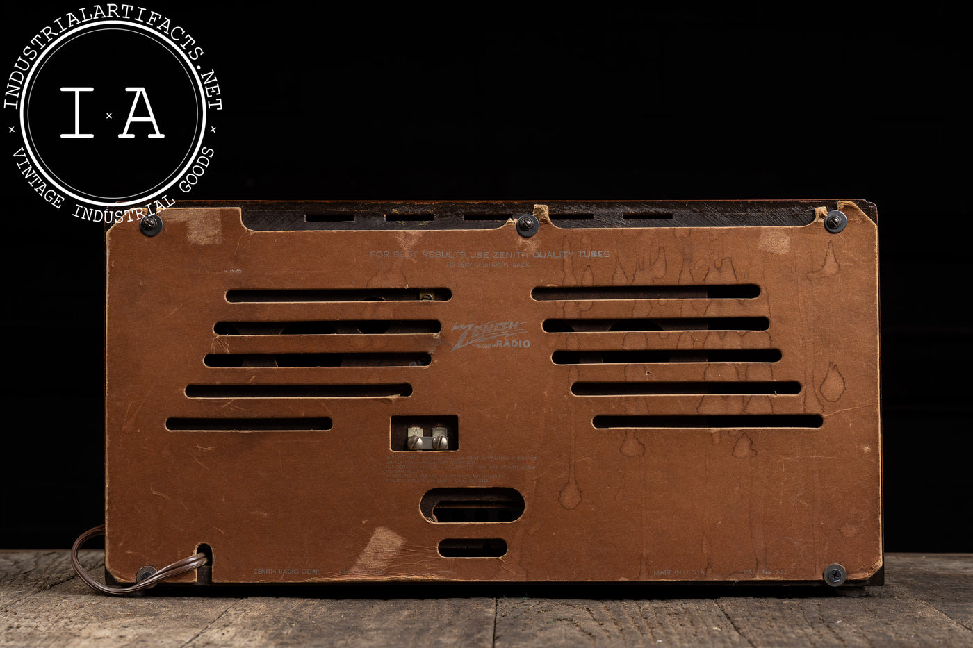 Vintage Model 6S632 Radio by Zenith