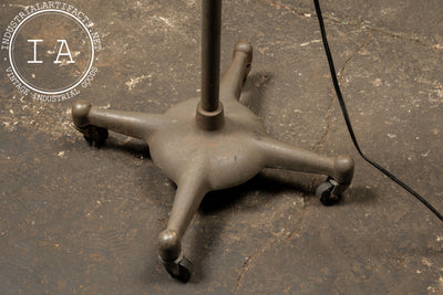 Antique Rolling Dental Lamp by Hanovia