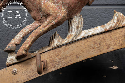 Late 19th Century Butchers Rack Crest by Brecht