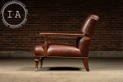 Vintage Edwardian-Style "Oliver" Library Chair by Ralph Lauren