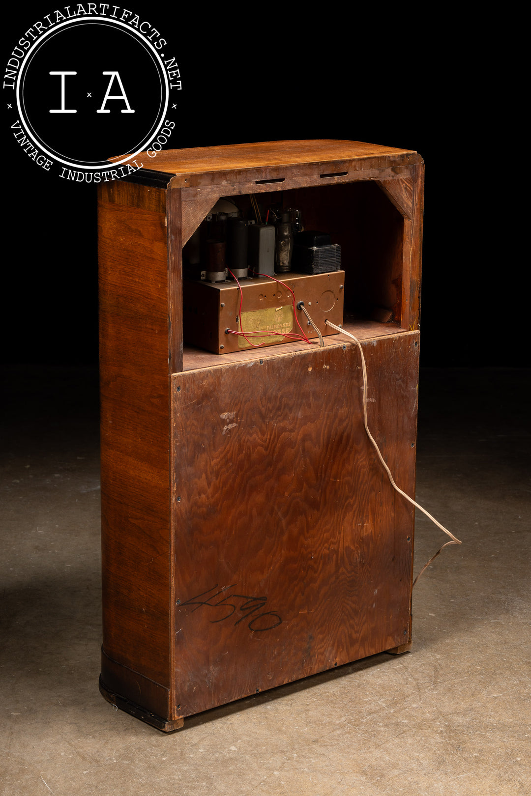 Vintage Model 6AC-1 Radio with Magic Eye by Fairbanks-Morse