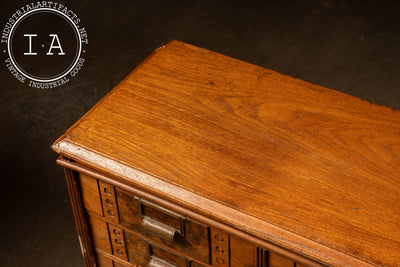 Late 19th Century Birds Eye Maple-Faced Cabinet