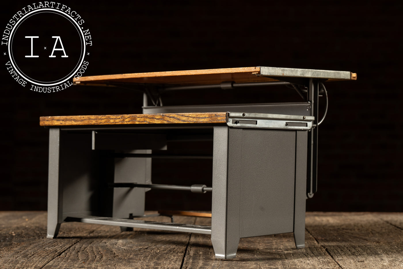 Vintage Salesman Sample Drafting Table by Hamilton