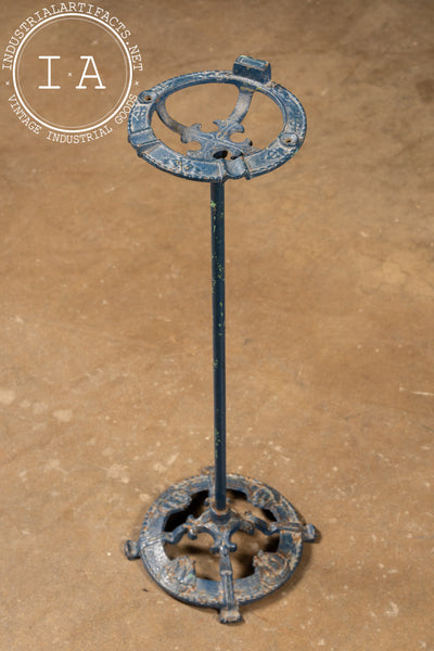 Early 20th Century Nautical Ashtray Stand in Blue