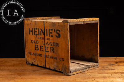 Vintage Heinie's Genuine Old Lager Beer Crate