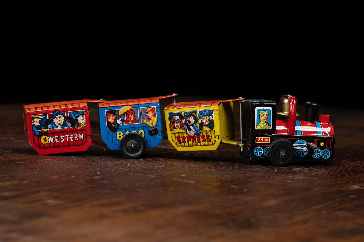 Vintage Western Express Model Train