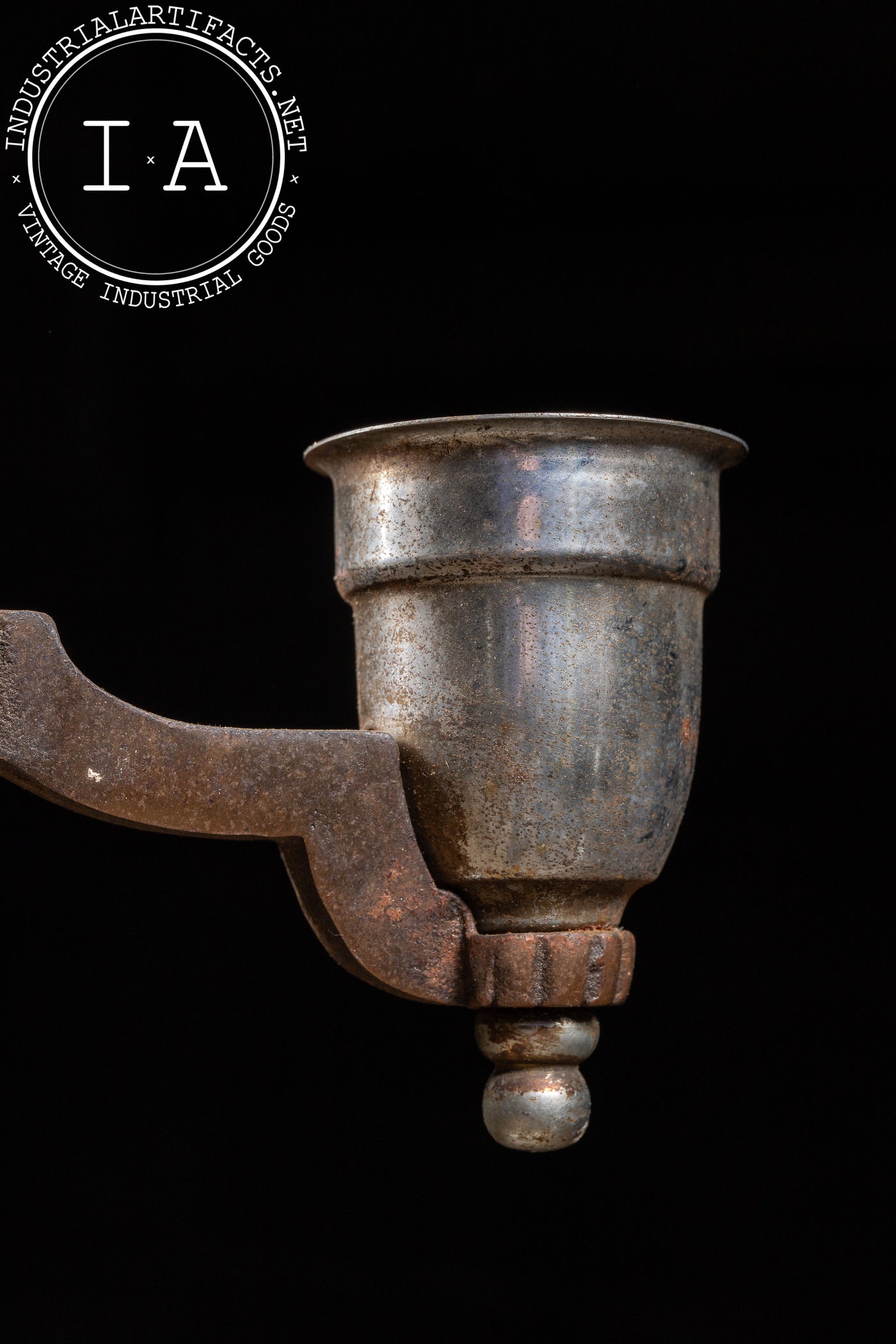Five-Socket Nickel-Plated Art Deco Lighting Fixture