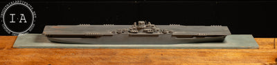 Vintage Essex-Class Aircraft Carrier Identification Model by South Salem Studios