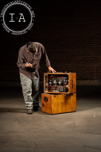 Vintage High Voltage/DC Insulation Tester by Takk