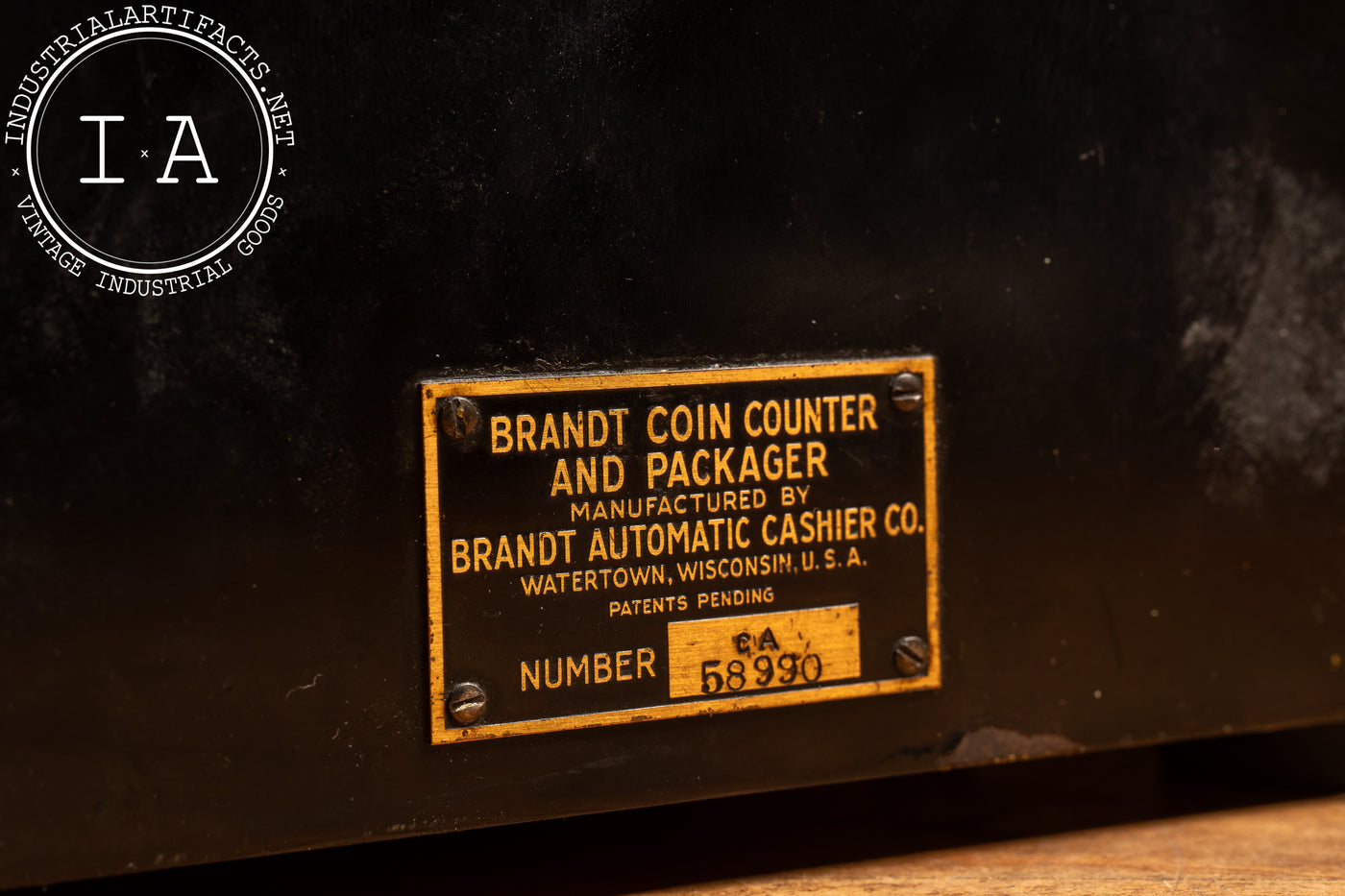 Antique Brandt Coin Counter and Packager