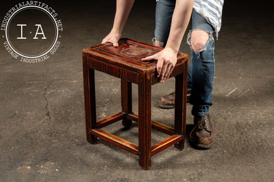Vintage Chinese Wooden Side Table